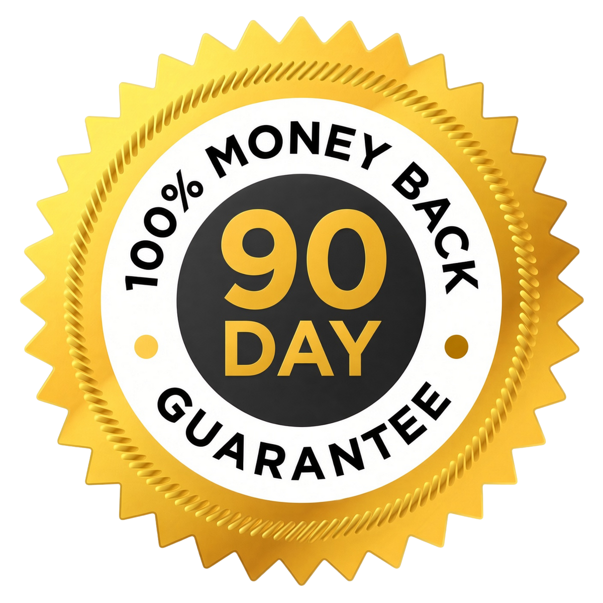 90 Day Money Back Guarantee