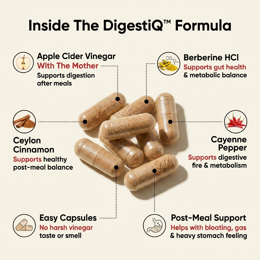 Digestiq™ Apple Cider Vinegar Capsules