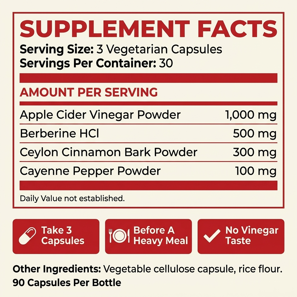 Digestiq™ Apple Cider Vinegar Capsules